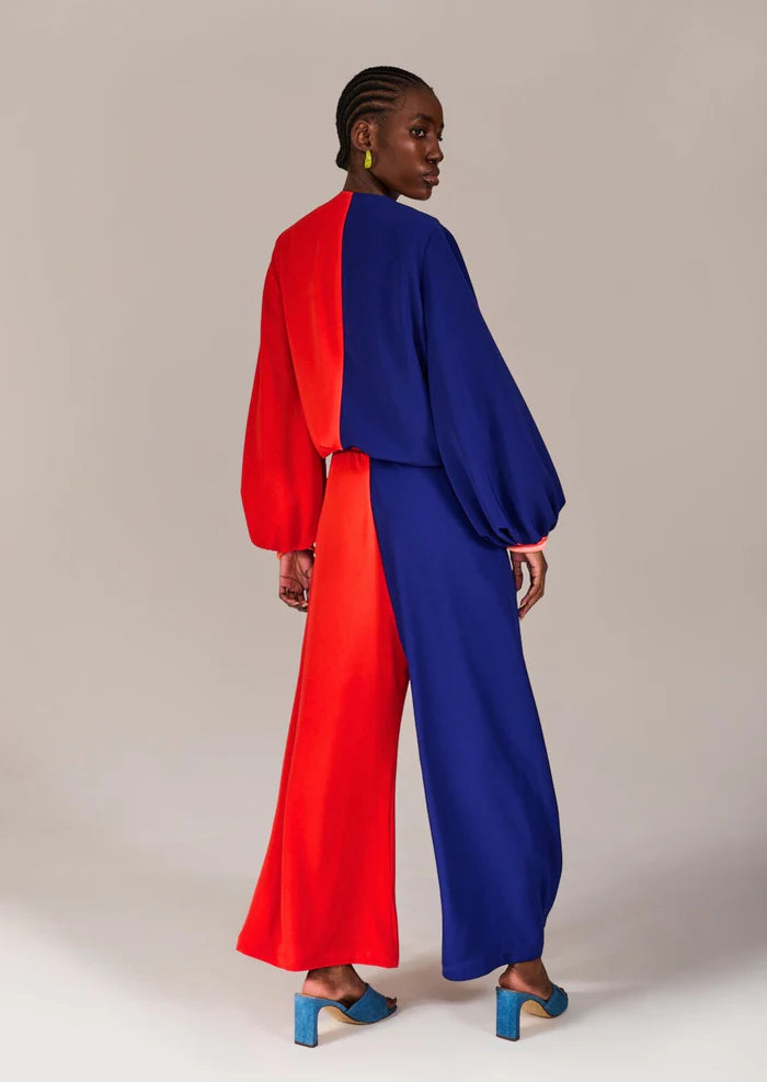 Kahindo Greenpoint Color Block Pants with timeless elegance