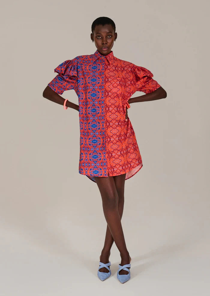 Kahindo Chinchilla Shirtdress with modern design and timeless elegance