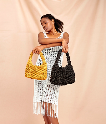 Umukara mini statement handbag