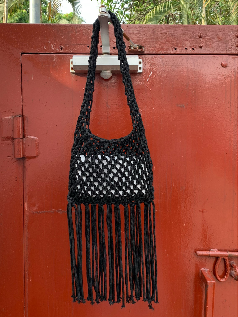 Qreenade The Net handmade Macramé Bag