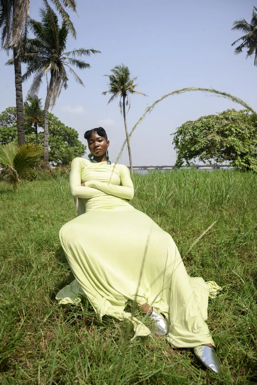 Abiola Olusola Hand Dyed Ledua Dress