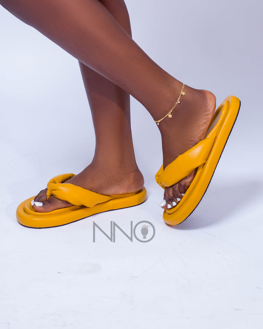 N.N.O Nomski Padded Strap Slippers