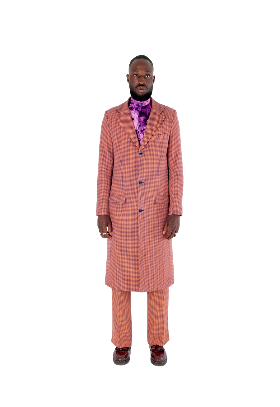 Pendergrass I fully lined and long overcoat