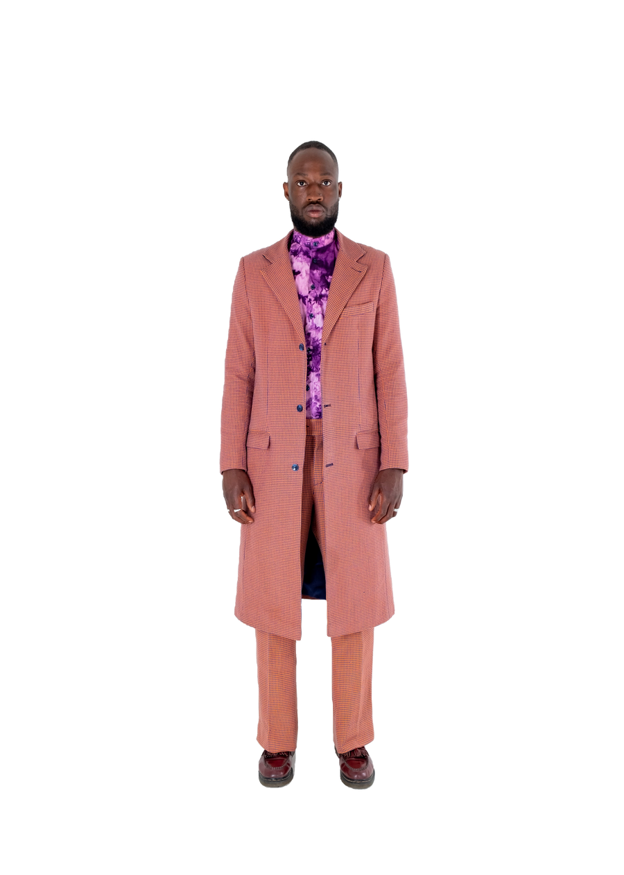 Pendergrass I fully lined and long overcoat