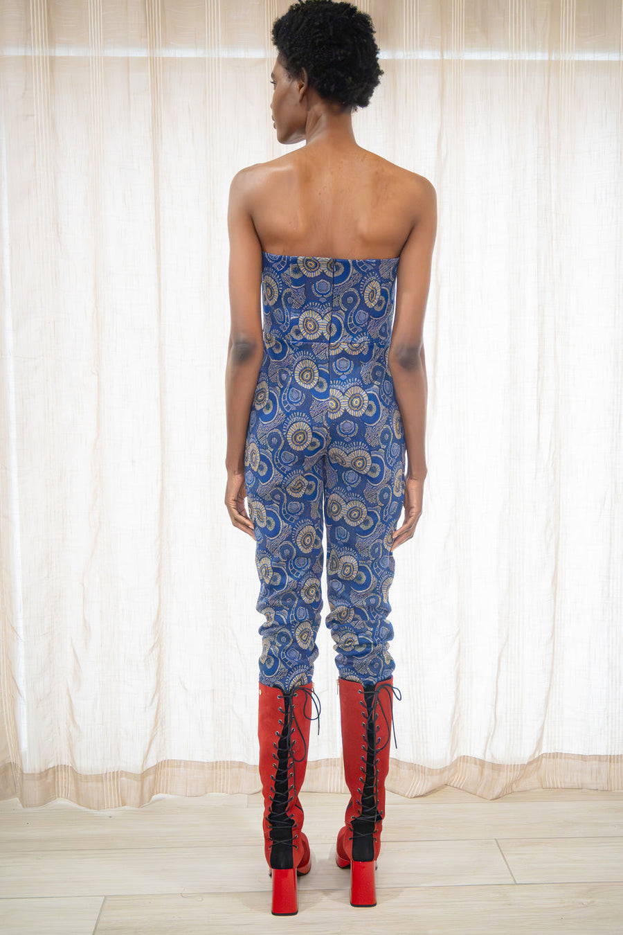 Kahindo Blue Conakry Jumpsuit