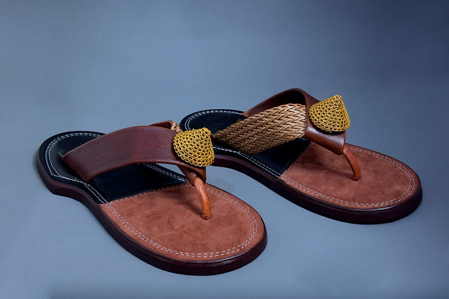 The Akan Gold ornament Slippers for Every Occasion