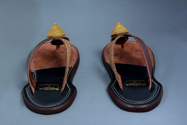 The Akan Gold ornament Slippers for Every Occasion