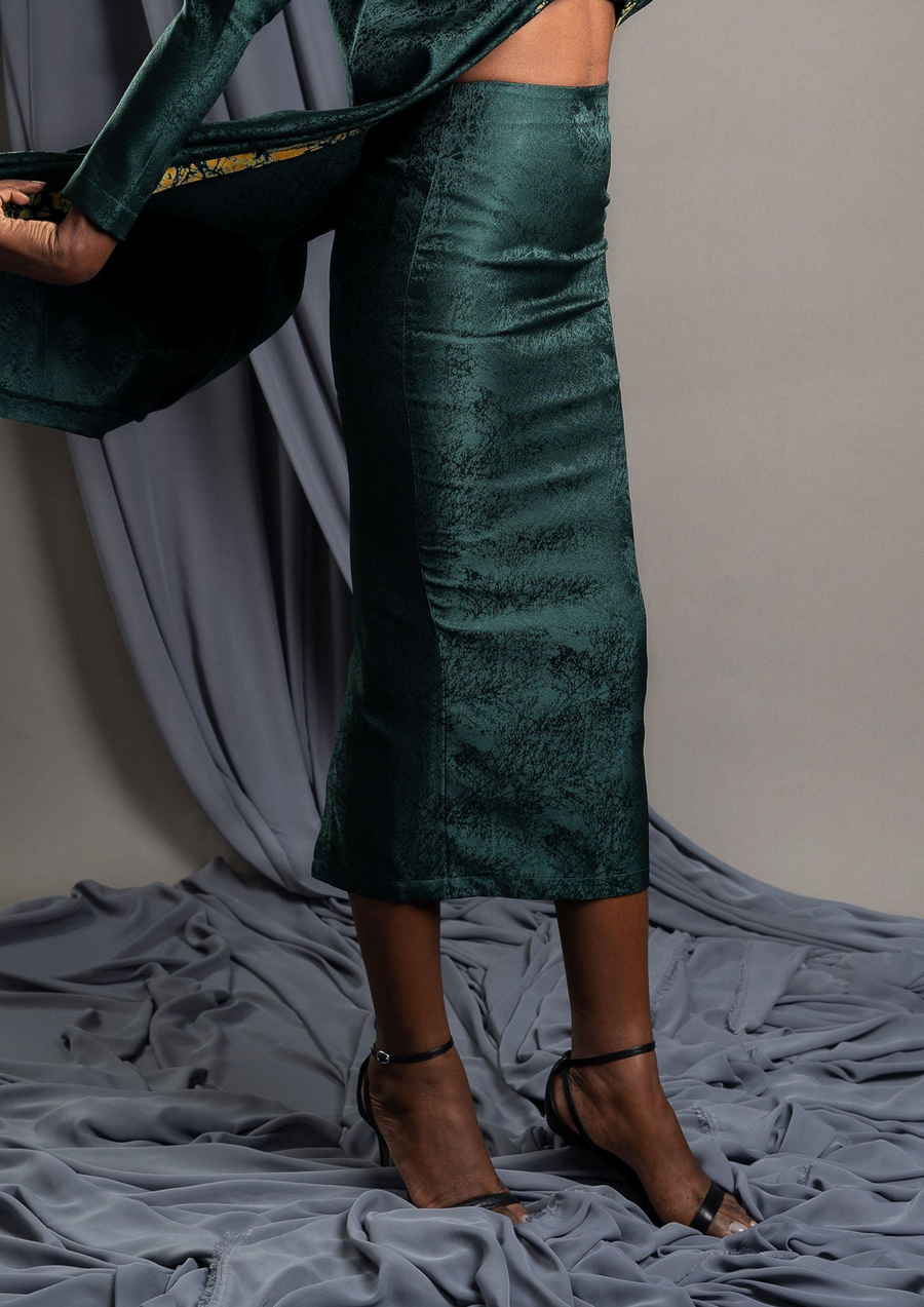 Aya Morrison Frimpomaa Pencil Skirt with a back zip