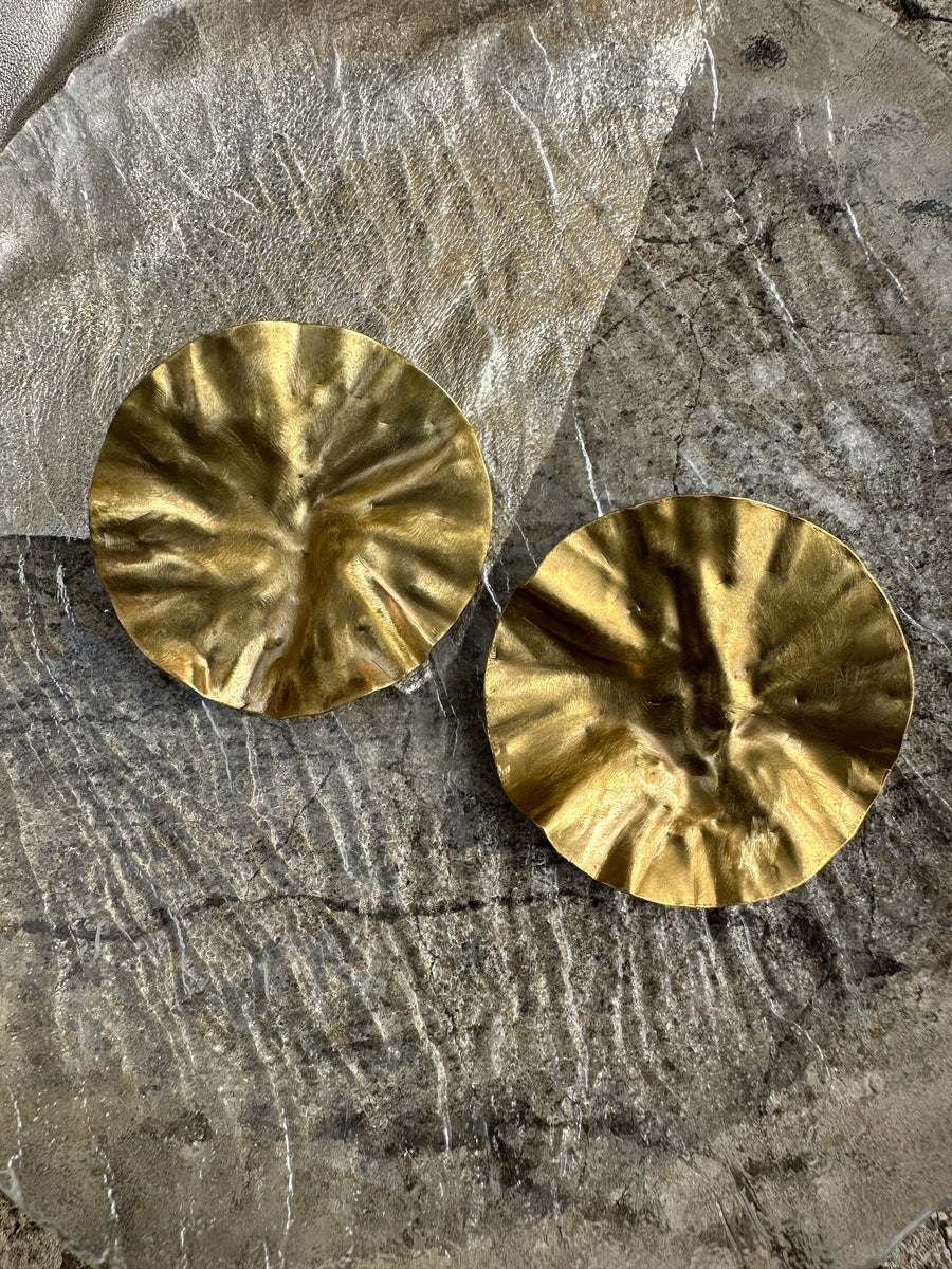 Renikeji Nket Earrings with solid brass