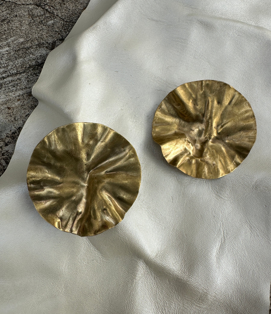 Renikeji Nket Earrings with solid brass