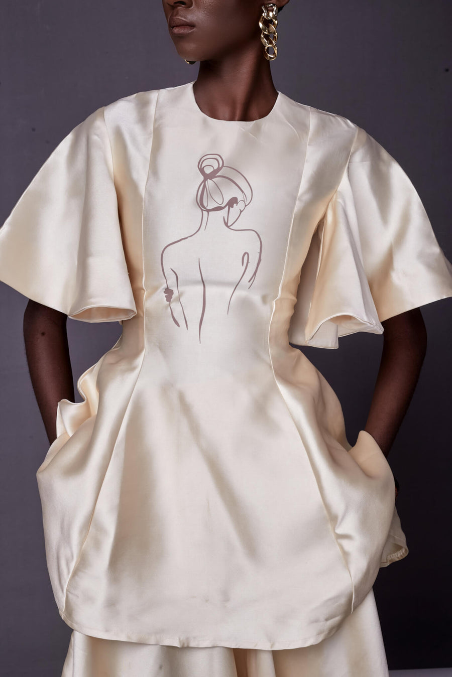 Joseph Ejiro The Kamara ensemble dress