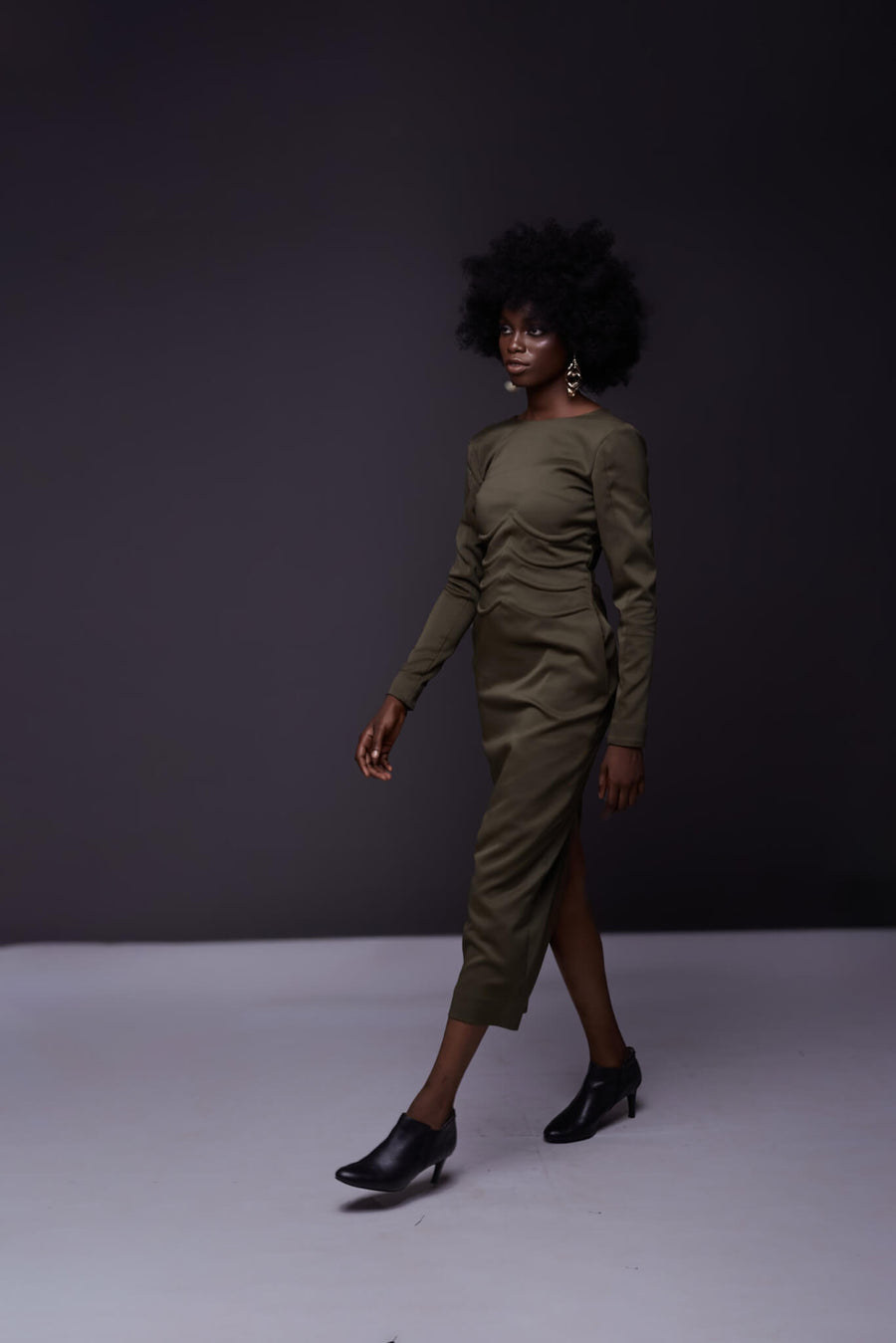 Joseph Ejiro The Gompa ribbed dress