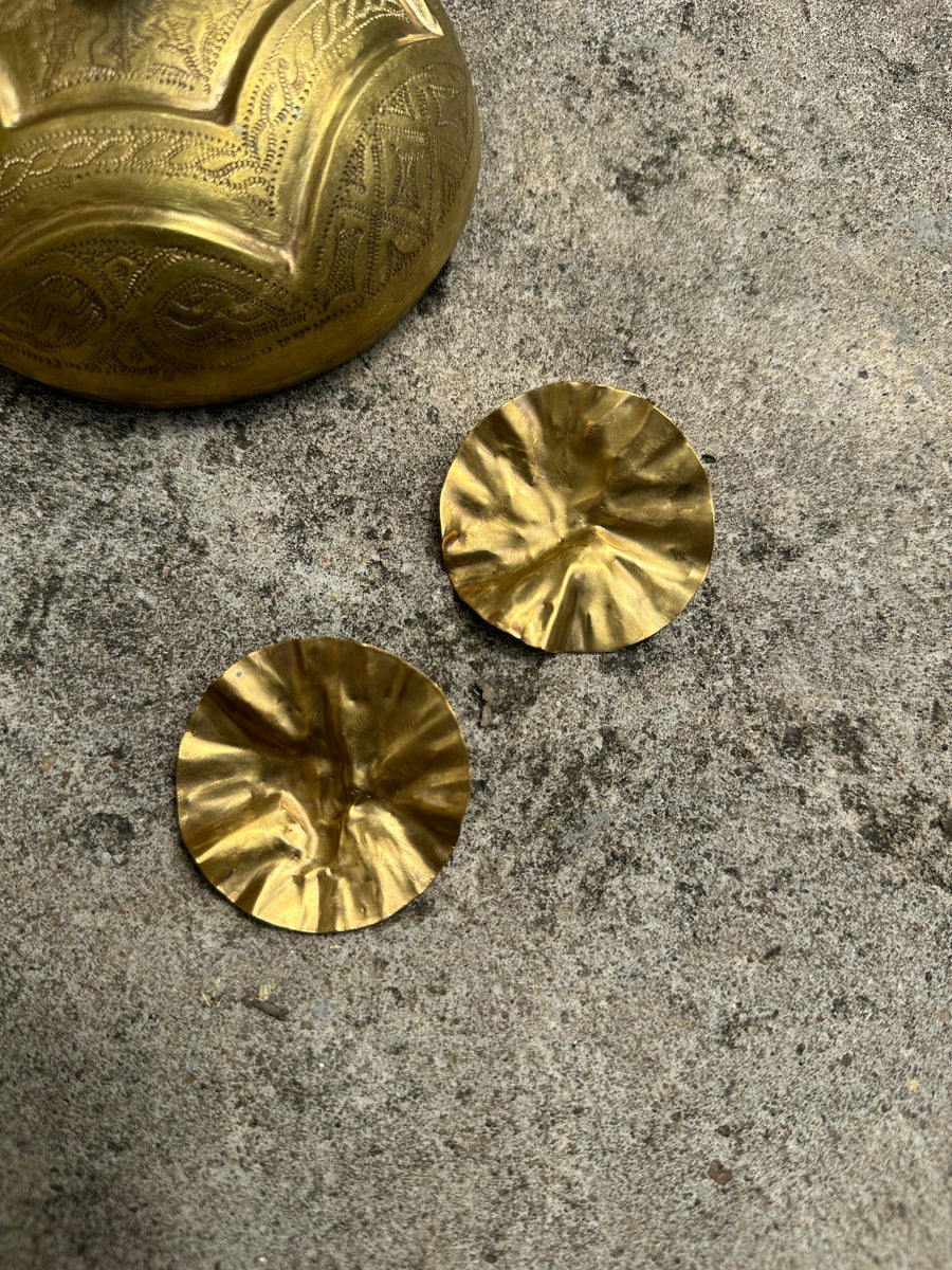 Renikeji Nket Earrings with solid brass