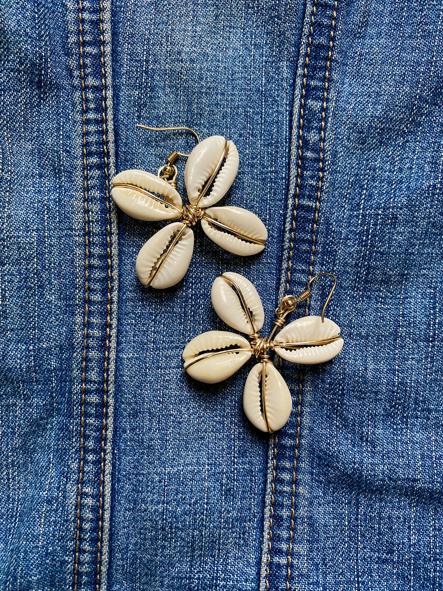 Renikeji Abi Earrings with solid brass wire