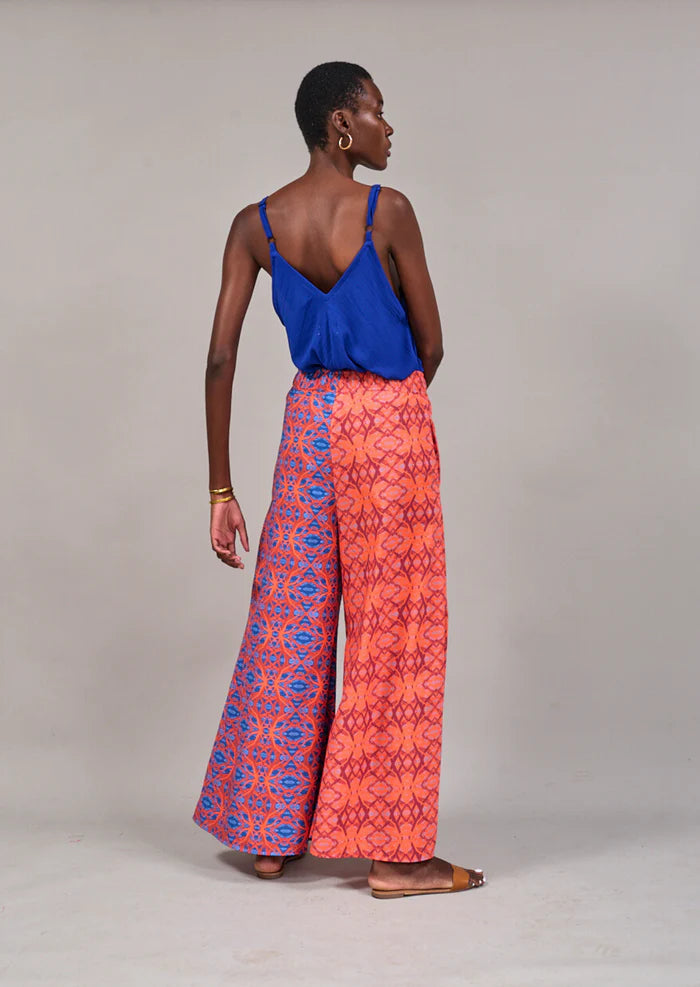 Kahindo Grand Pavilion Pants with wide leg fit