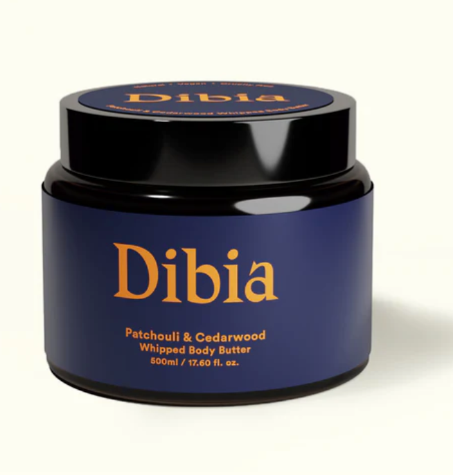 DIBIA Patchouli & Cedarwood Whipped Body Butter 500ml