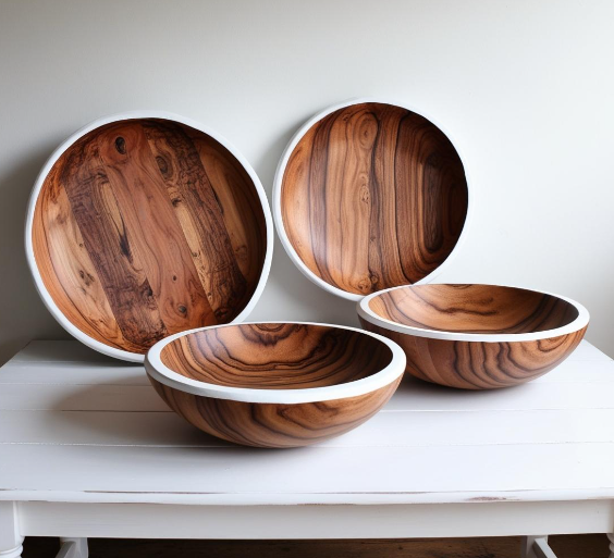 DIADOTA Nia Wooden Bowl