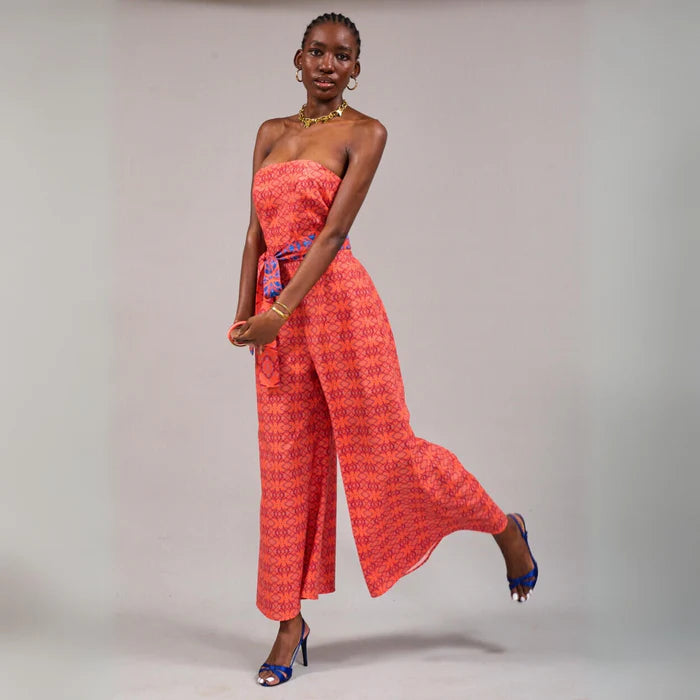 Kahindo Beau Strapless Jumpsuit With functional pockets