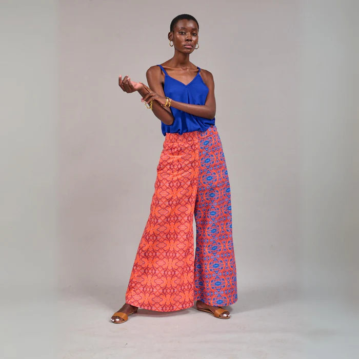 Kahindo Grand Pavilion Pants with wide leg fit