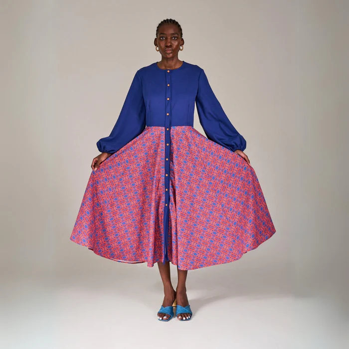 Kahindo Kirstenbosch Shirt-dress with pockets