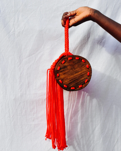 Kayadua Kaya Bag with Hand carved wooden Button for closing