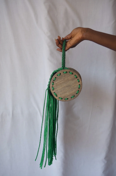 Kayadua Kaya Bag with Hand carved wooden Button for closing