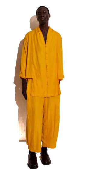 KAYADUA Mofla Set with loose and easy-fit shirt and drawstring waist pants