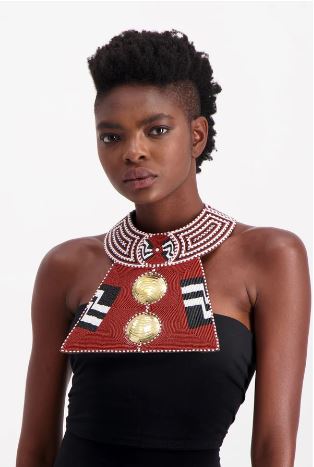 JIAMINI Nzii Neck-Piece with unique shapes