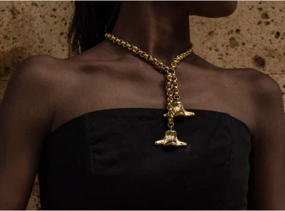 JIAMINI Kathiani Drop Necklace in modern style