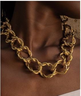 JIAMINI Makonge Chunky Necklace for beauty