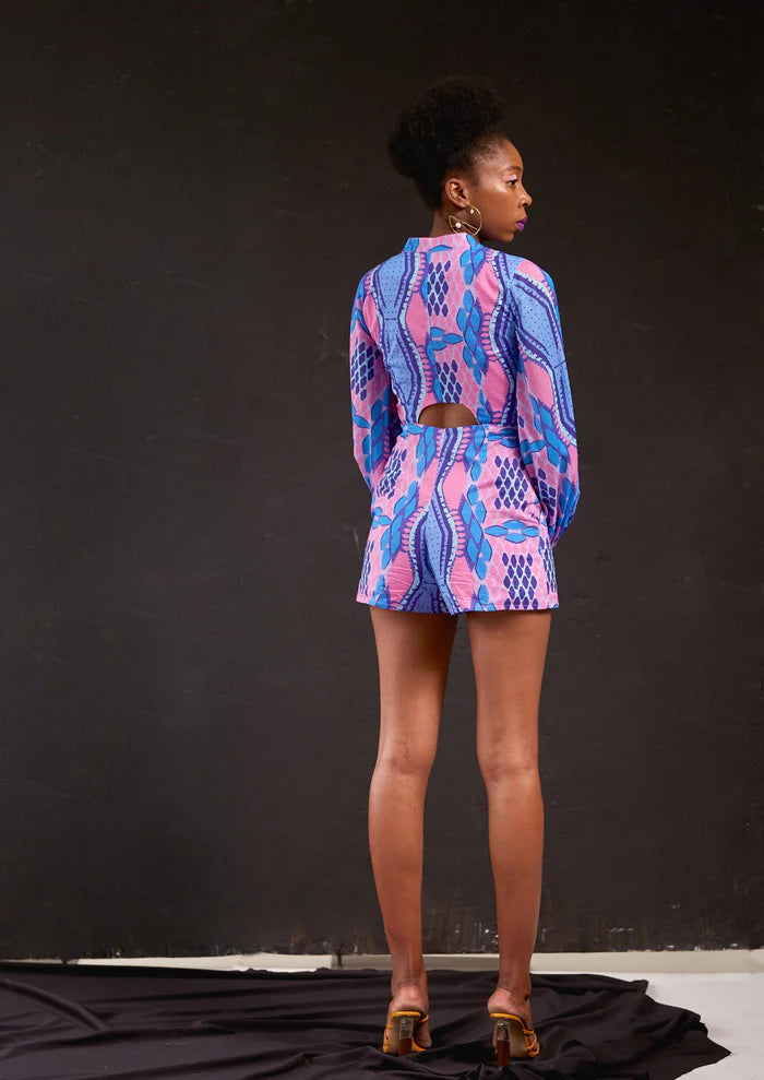 Kahindo Kisumu Romper with Handmade using fair trade practices