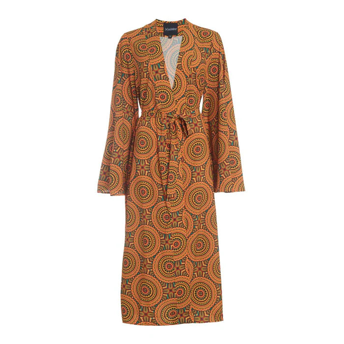 Kahindo Oxy Robe with Removable tie bel