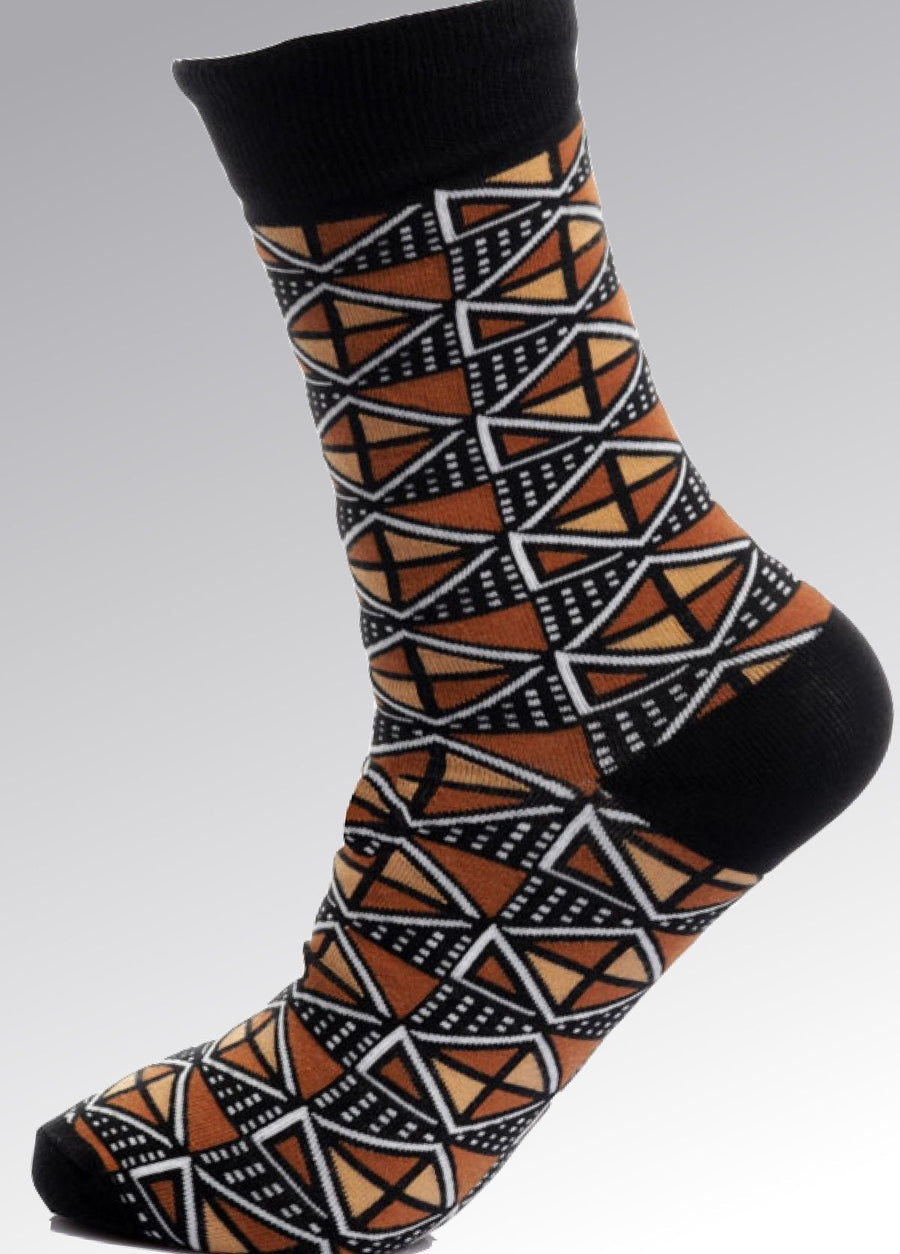 Mikono Kahawa Socks